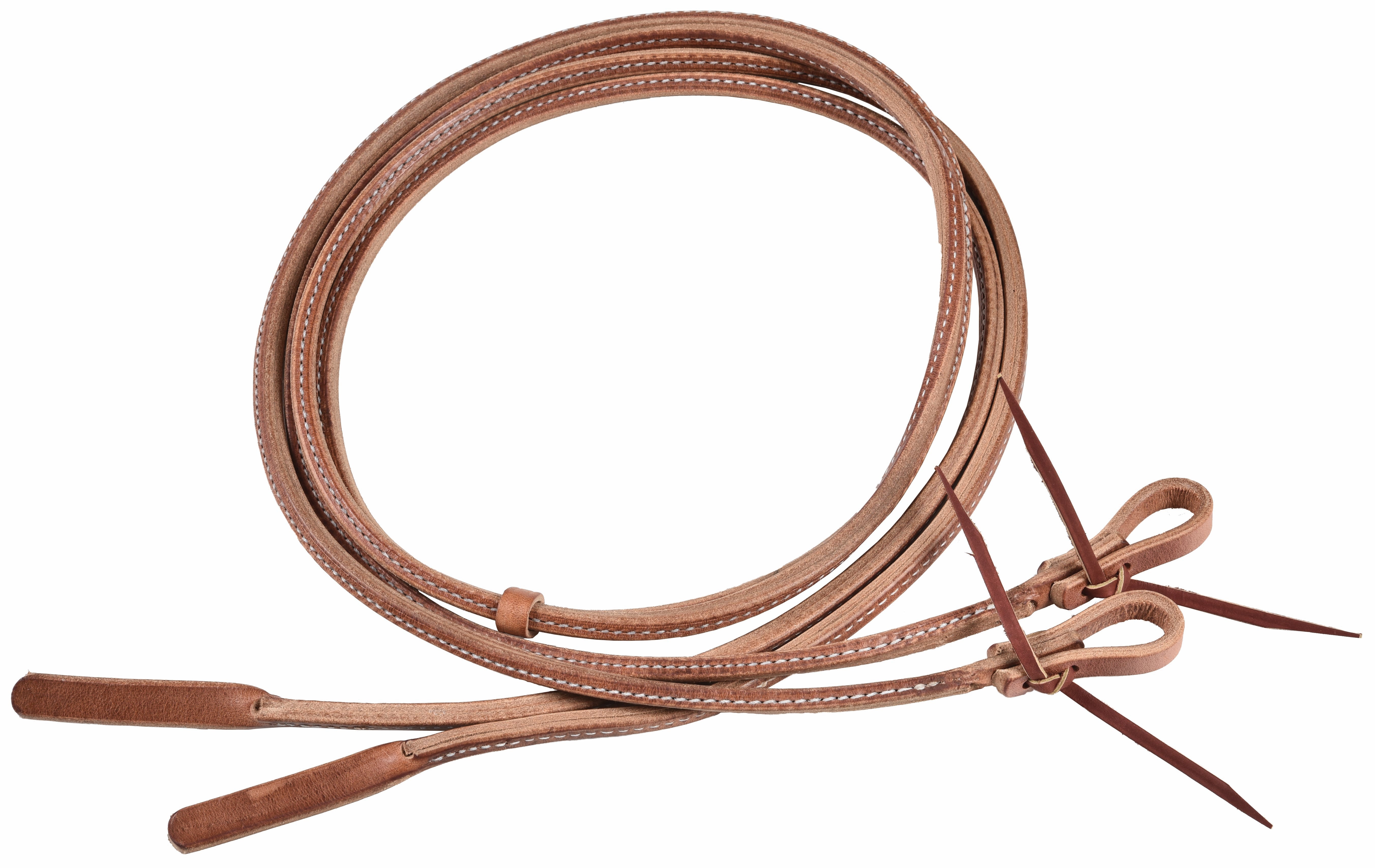 Harness Leather Rolled Split Rein