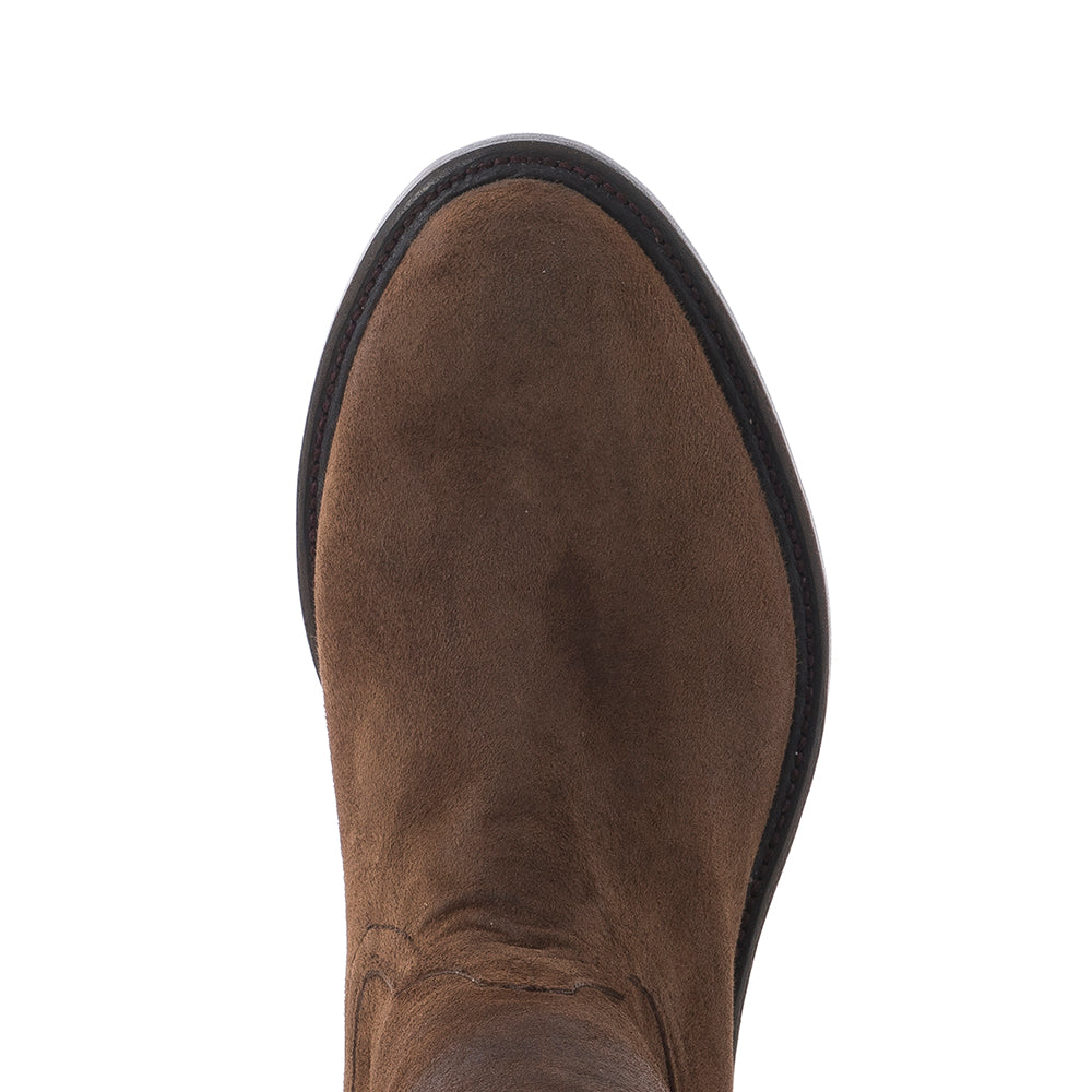 Men's 10-1 Tobac Goat Reverse Roper Boot