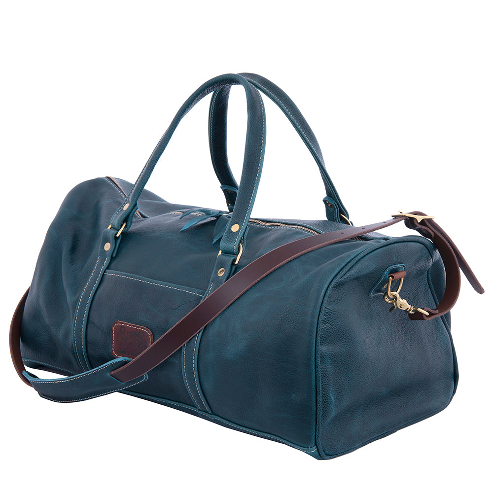 BURNS LARGE EMERALD GREEN DUFFLE BAG