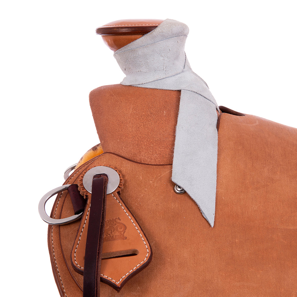 Russet RO Ranch Saddle- Kidney Bean- No Tooling- Cheyenne- Hard Seat