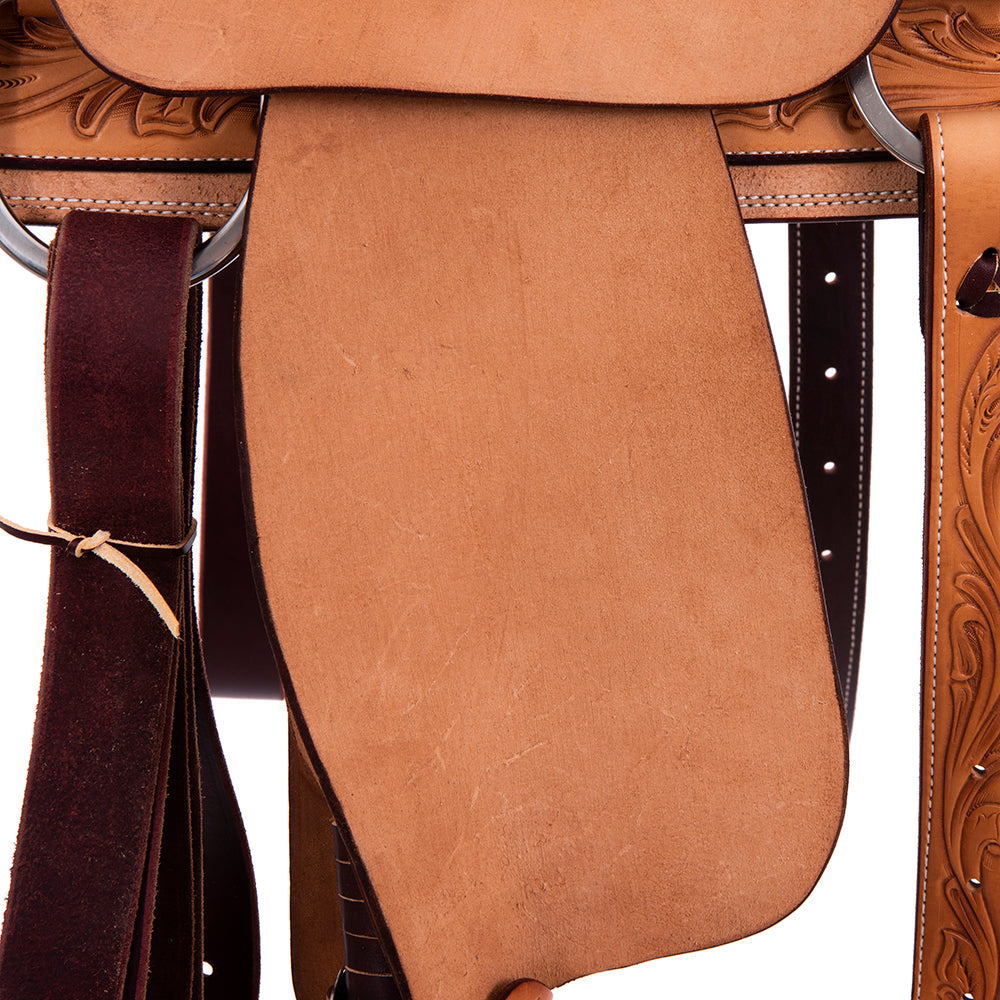 Burns Russet SO/RO Team Roper - Conventional - 1/4 WYO Floral