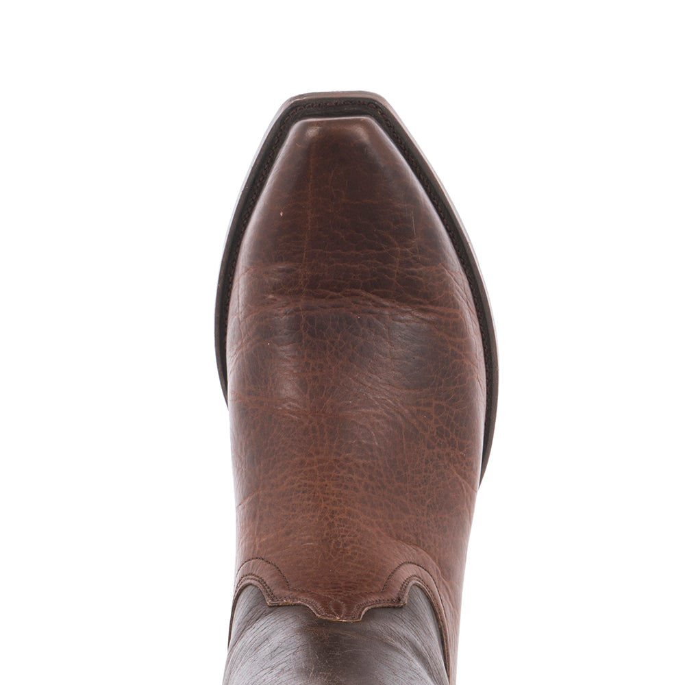 Men's Mocha Bison Cowboy Boot