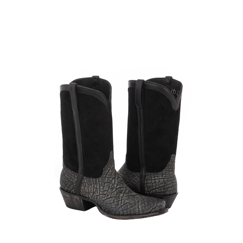 Men's Grey Safari Elephant BK RO Top Cowboy Boot