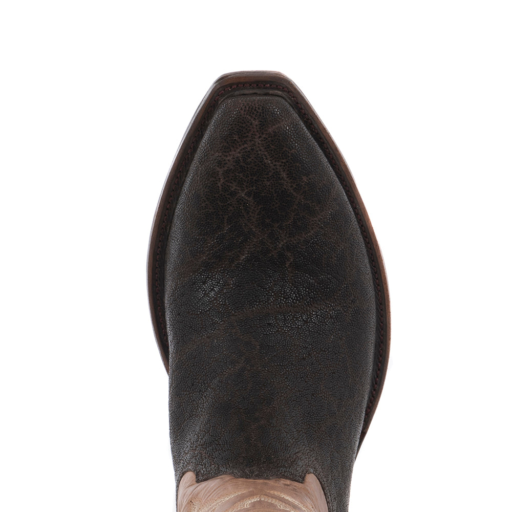 Men's Nicotine Elephant Cowboy Boot Natural Horween