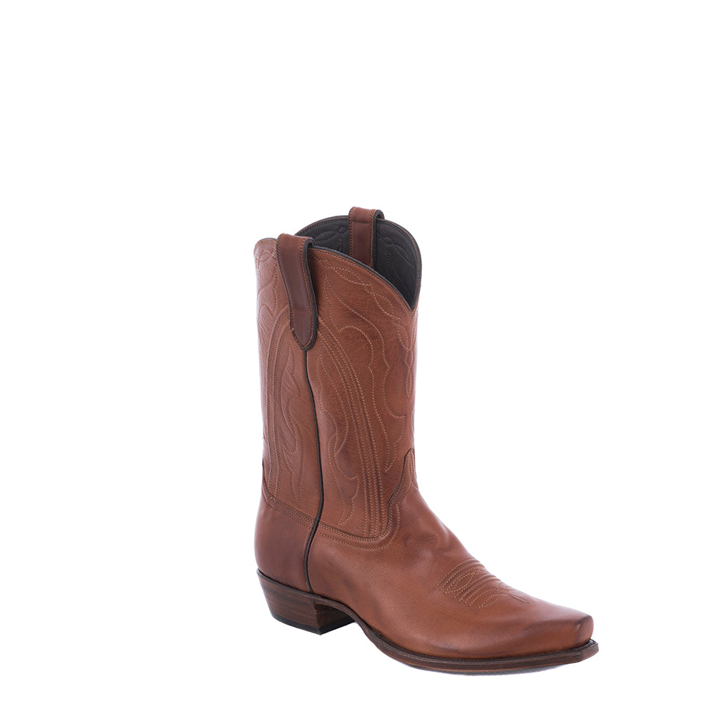 Men's Burnished British Tan Aniline Cowboy TB