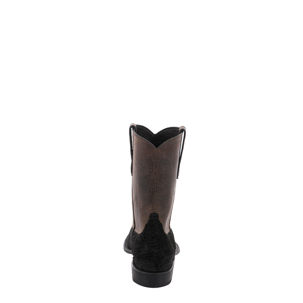 Men's 10" Roper BK Hippo / Tobac Goat