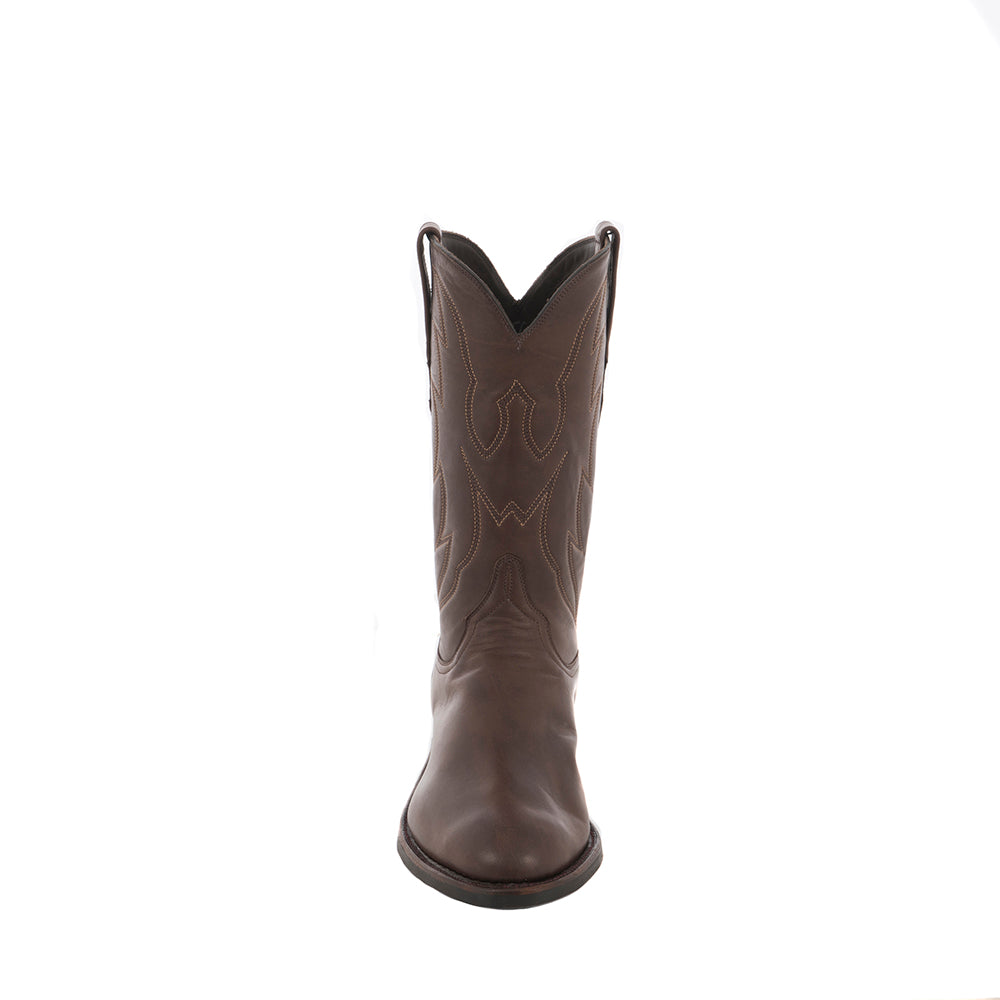 Men's Roper 12-2 Brown Aniline Crown Stitch