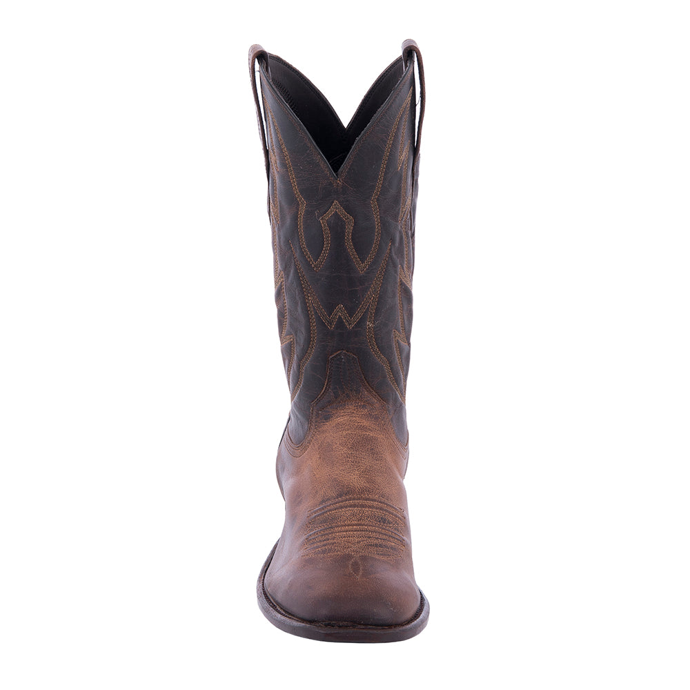 Men's Canella Goat w/ Crown Stitch Cowboy Boot Toe Bug