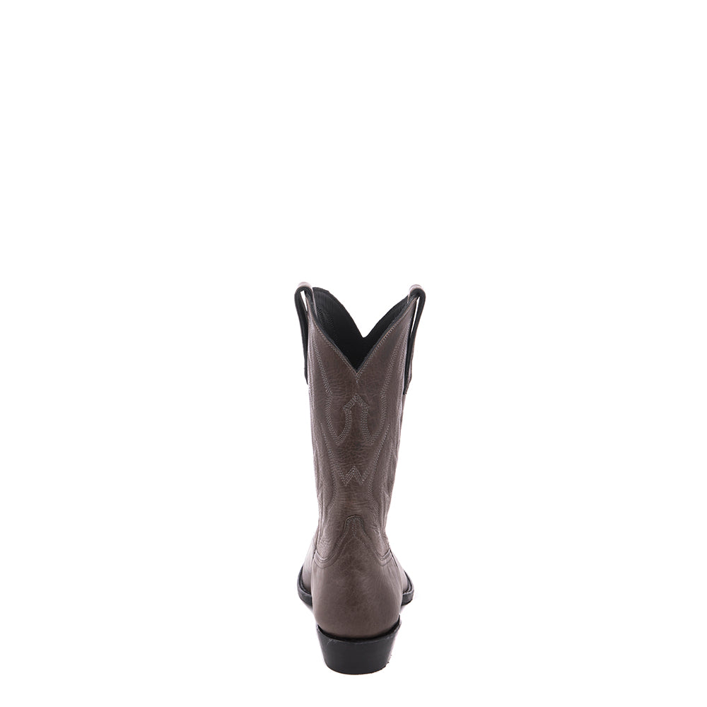 Men's Cowboy All Over Grey Bison Crown Stitch