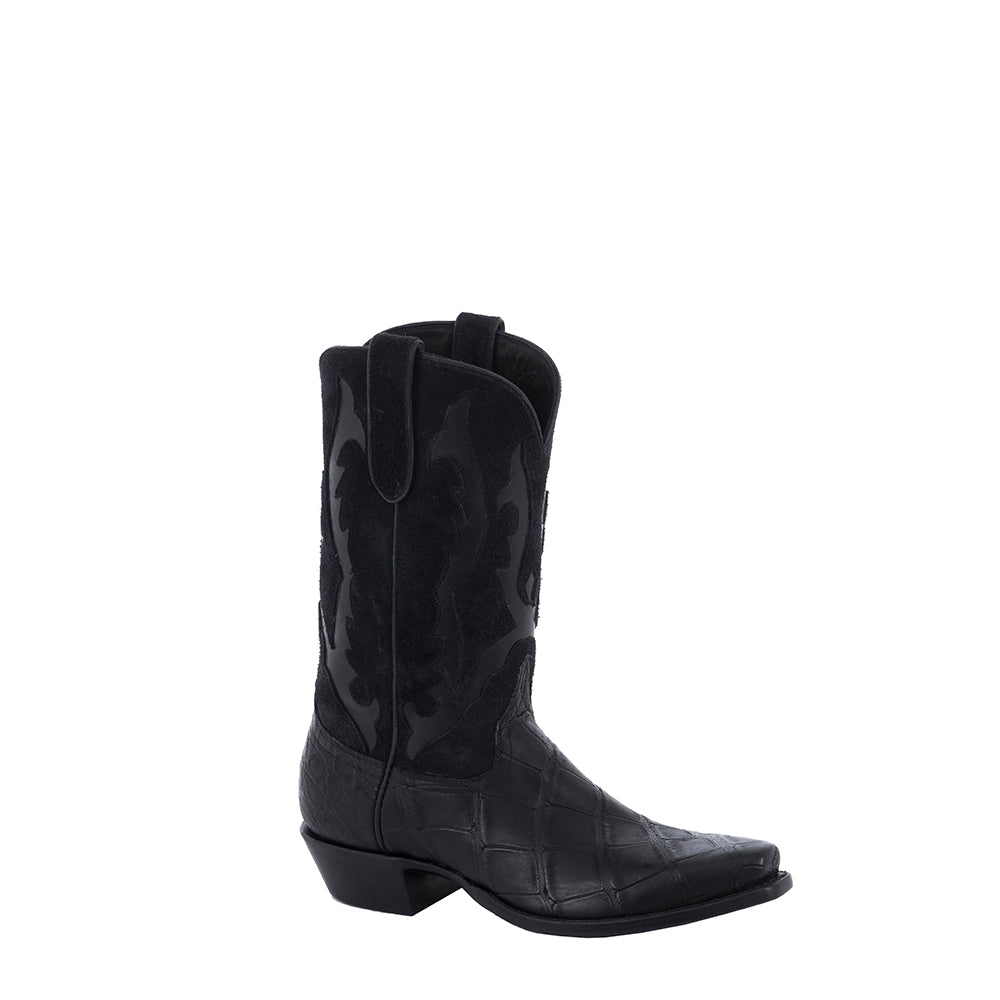 Men's Cowboy BK Wild Gator Inlay Top