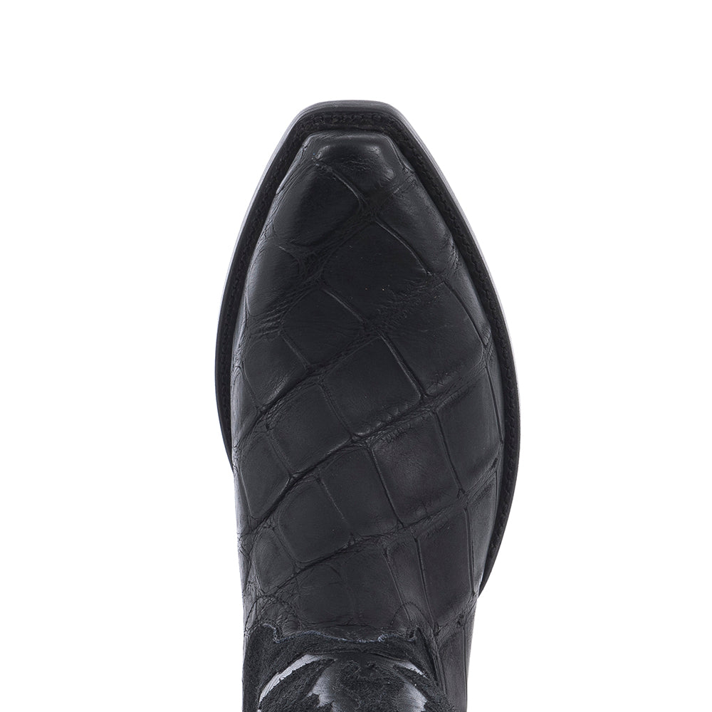 Men's Cowboy BK Wild Gator Inlay Top