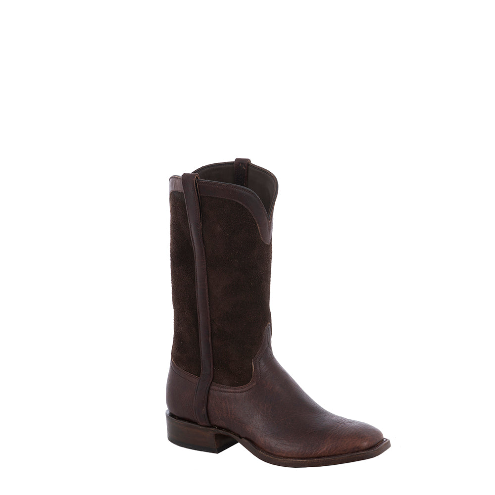 Men's Mocha Bison/CH RO Basic Collar and Side Seam