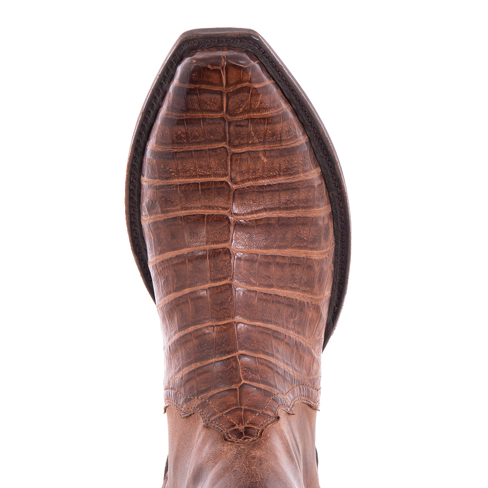 Men's Shorty Cigar Pull Up Caiman Canella Goat