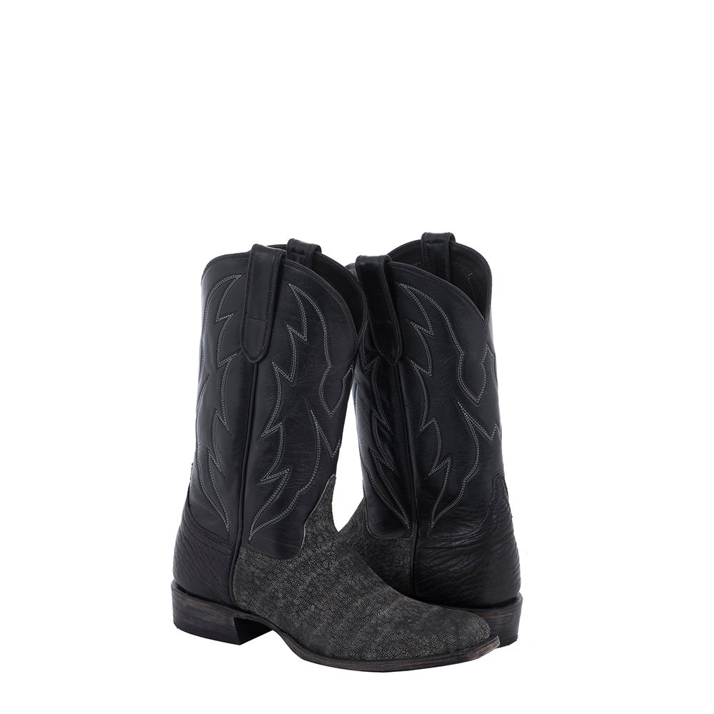 Men's Grey Safari Elephant BK Top Crown Stitch