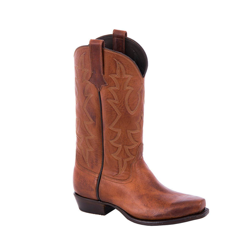 Men's Cowboy Whiskey Bison w/ Stitched Top