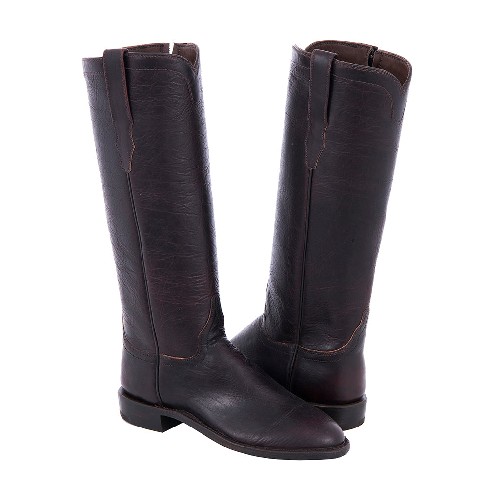 Ladies Roper 15" Mocha Bison