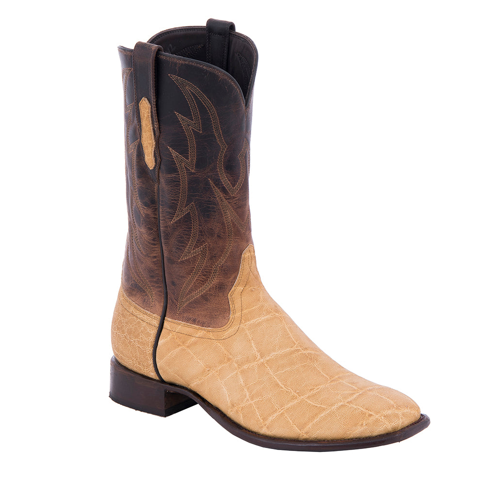 Men's Cowboy 12" Sand Elephant Canella Goat Crown