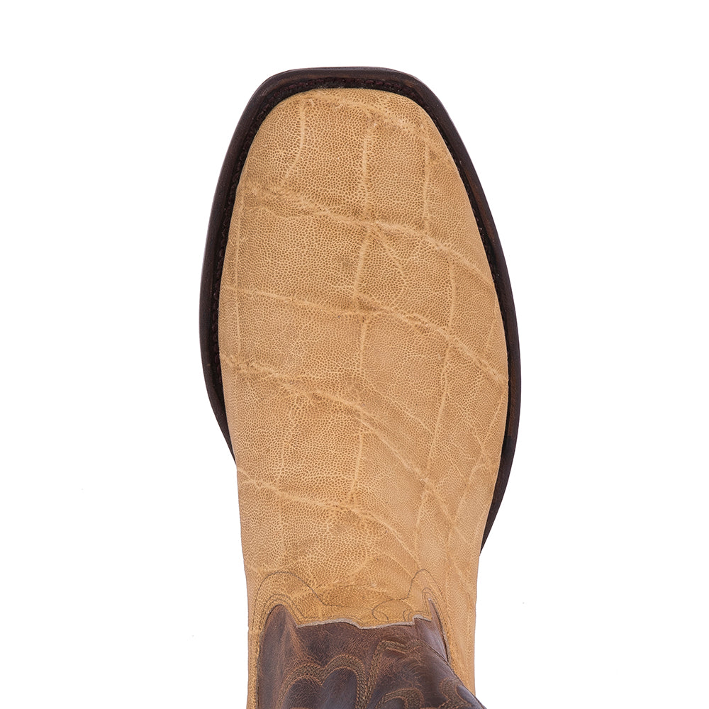 Men's Cowboy 12" Sand Elephant Canella Goat Crown