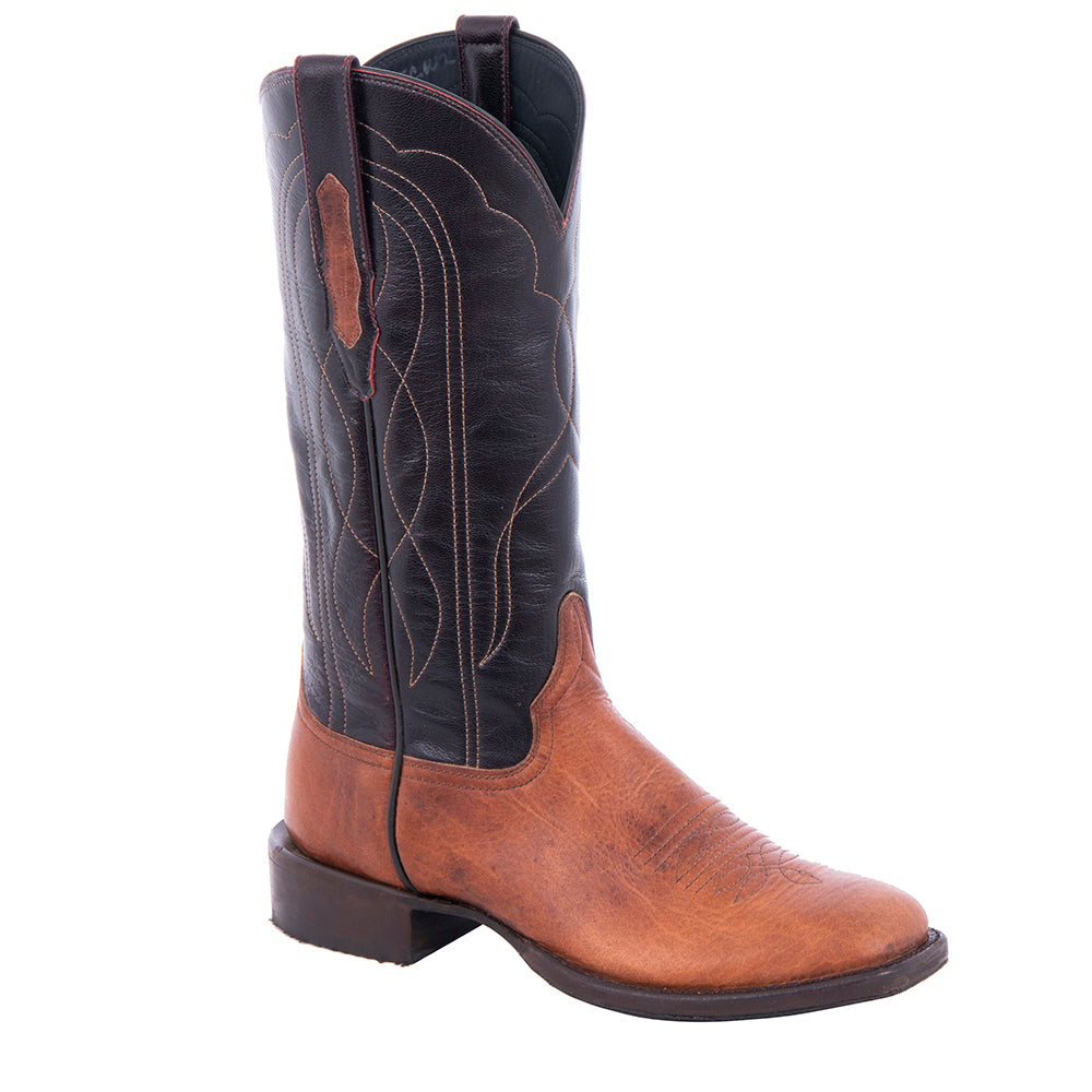 Ladies 13" Cowboy Whiskey Bison Black Cherry Top