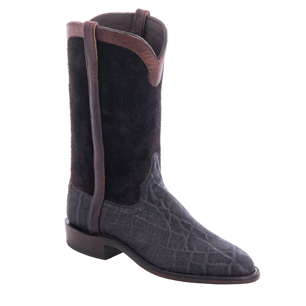 Men's Roper 12" Nicotine Elephant Chocolate RO Top