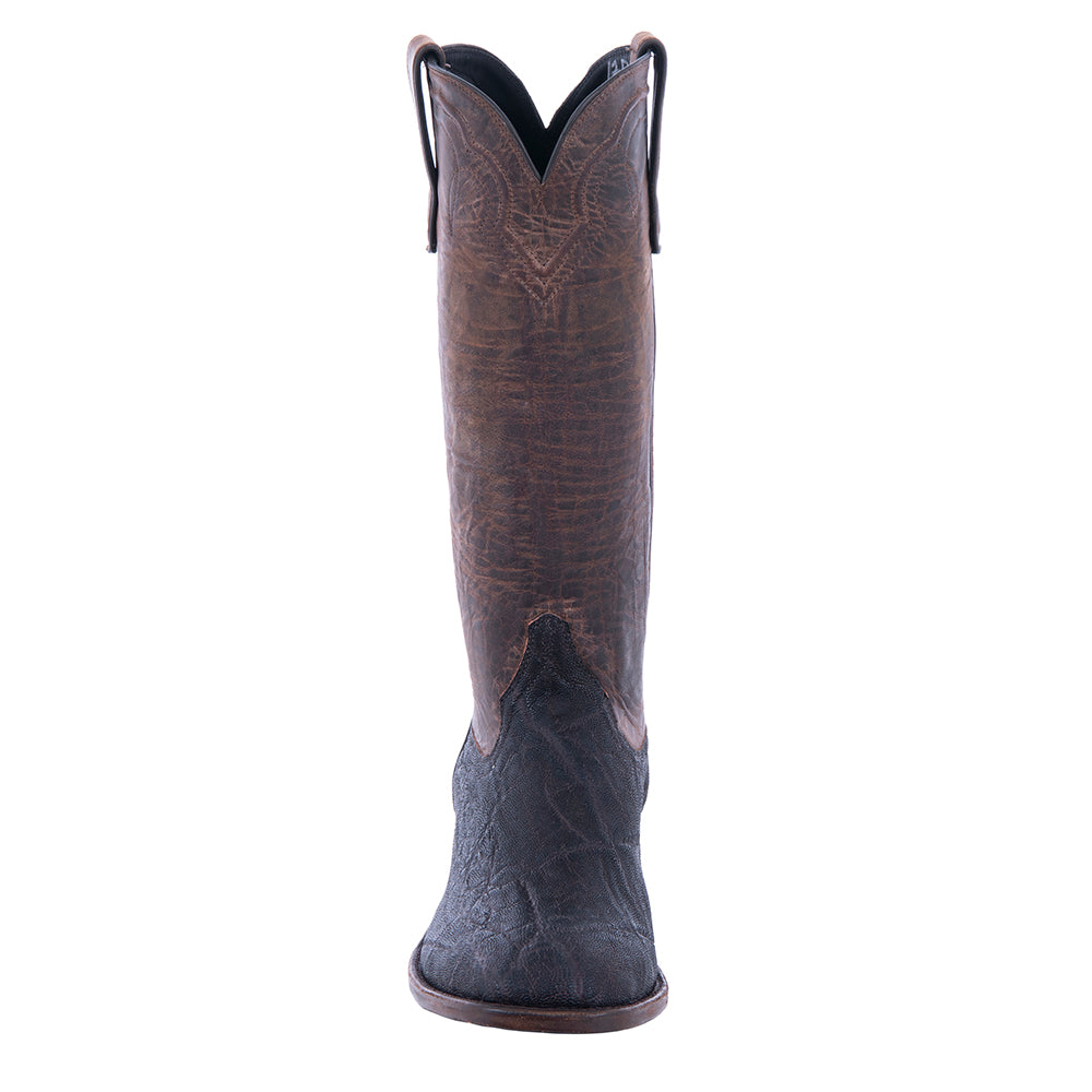 Men's Cowboy 12" Nicotine Elephant Canella Goat Arrow Pattern