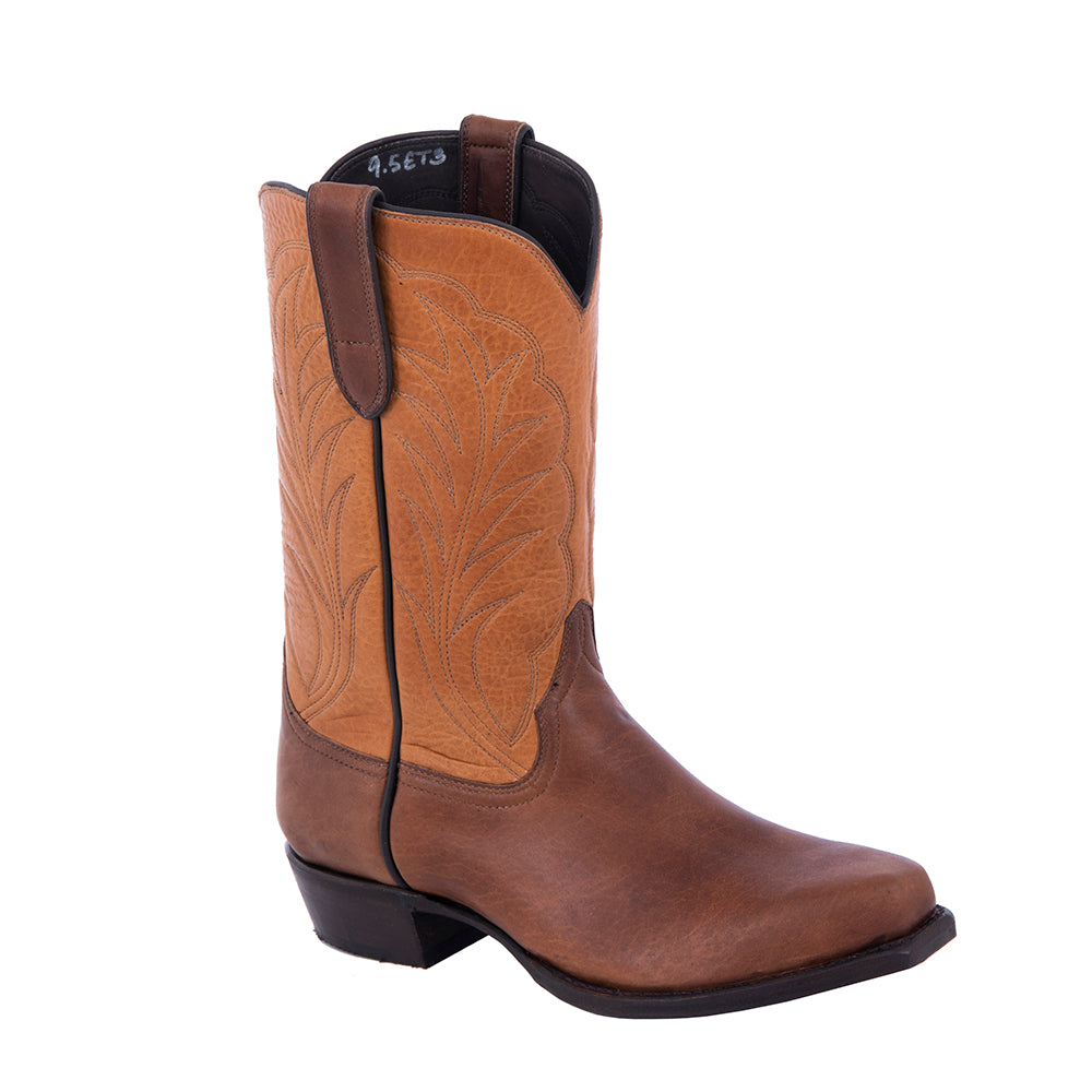 Men's 12" Cowboy Whiskey Bison Winn Stitch