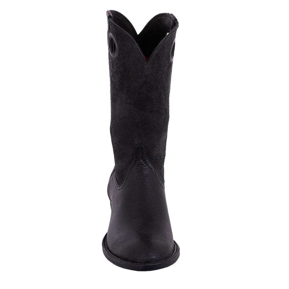 Men's Cowboy 12-2 Black Bison Black Break Goat