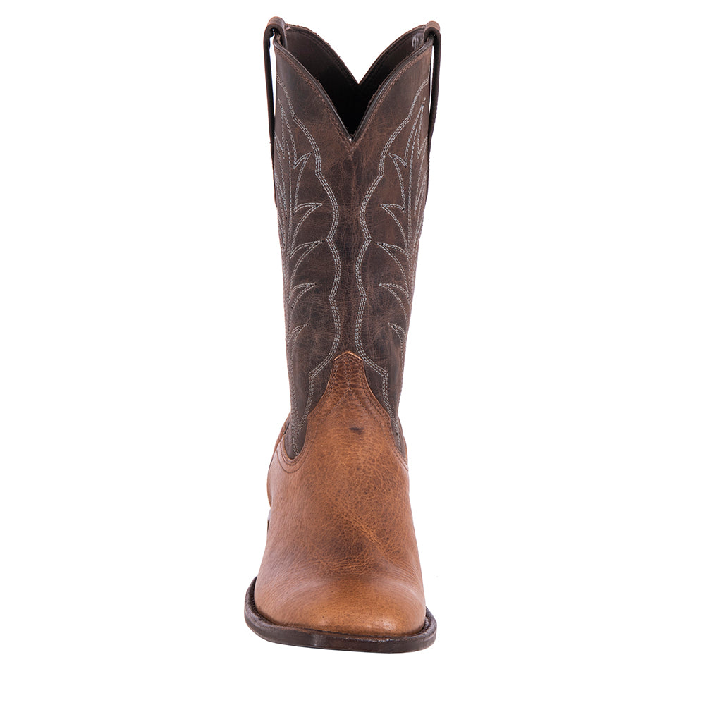 Men's Cowboy 12-2 Bourbon Bison/Tobac Goat Winn Stitch