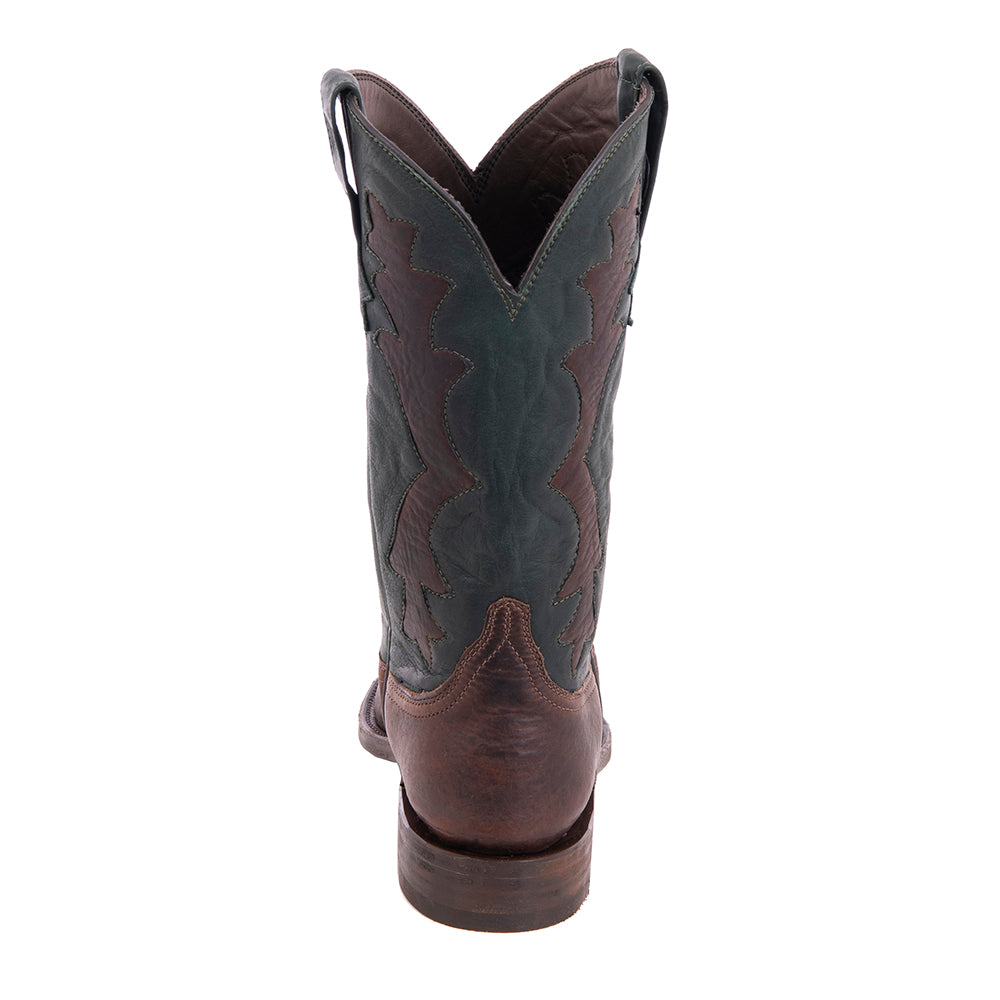 Ladies Cowboy 10-2 Mocha Bison Renissance Green
