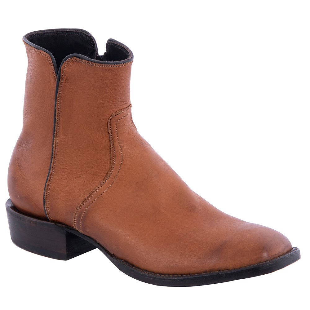 Men's Short British Tan Aniline