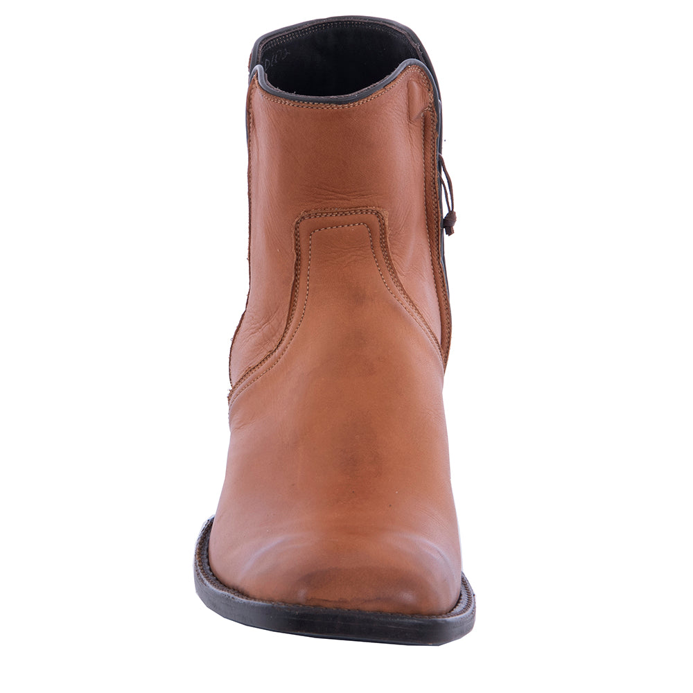 Men's Short British Tan Aniline