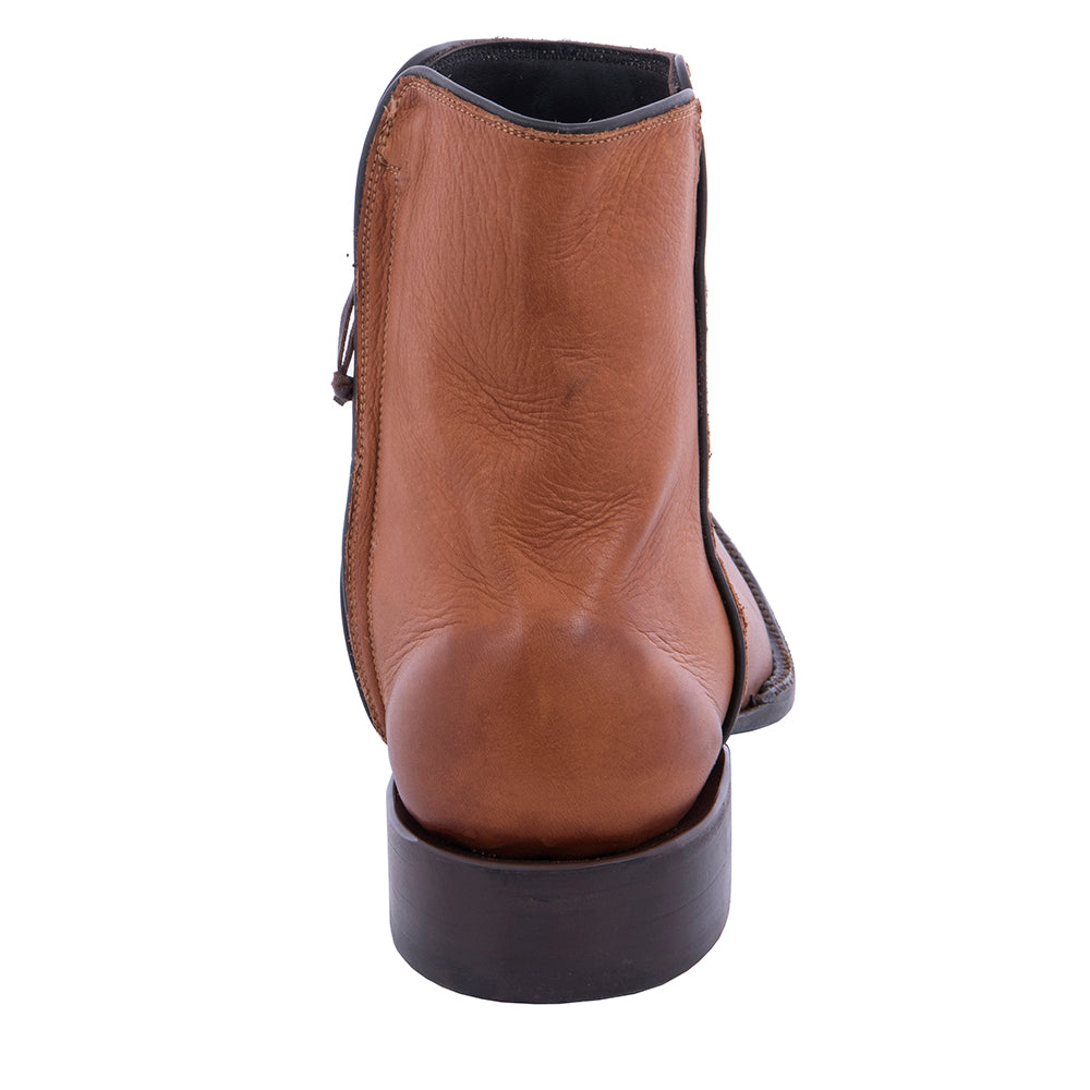 Men's Short British Tan Aniline