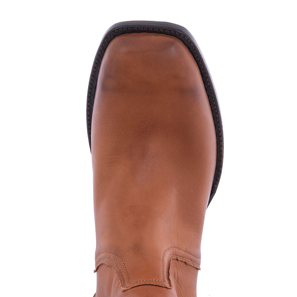 Men's Short British Tan Aniline
