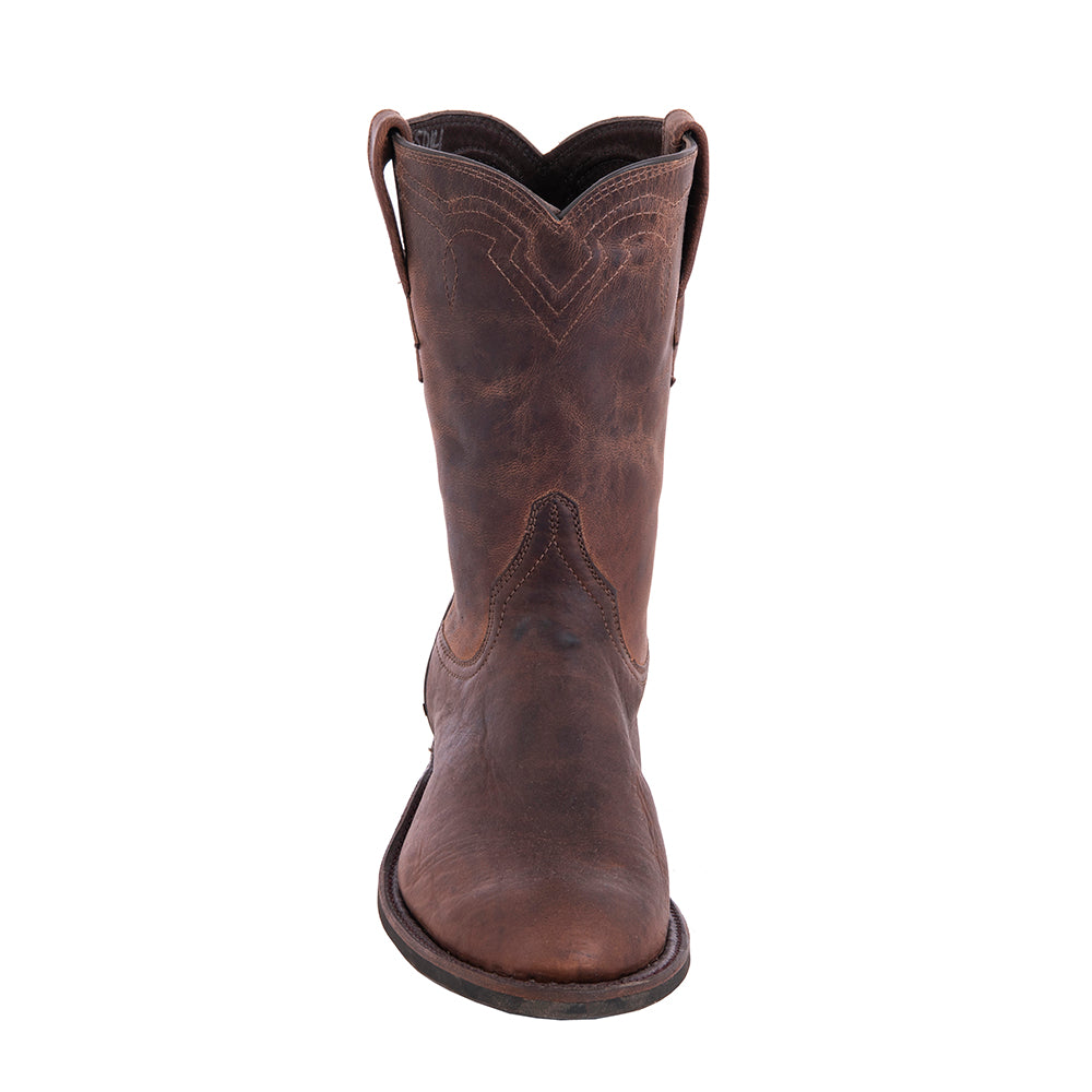 Men's Cowboy 10-1 Mocha Bison/Canella Goat 12-2-Corded