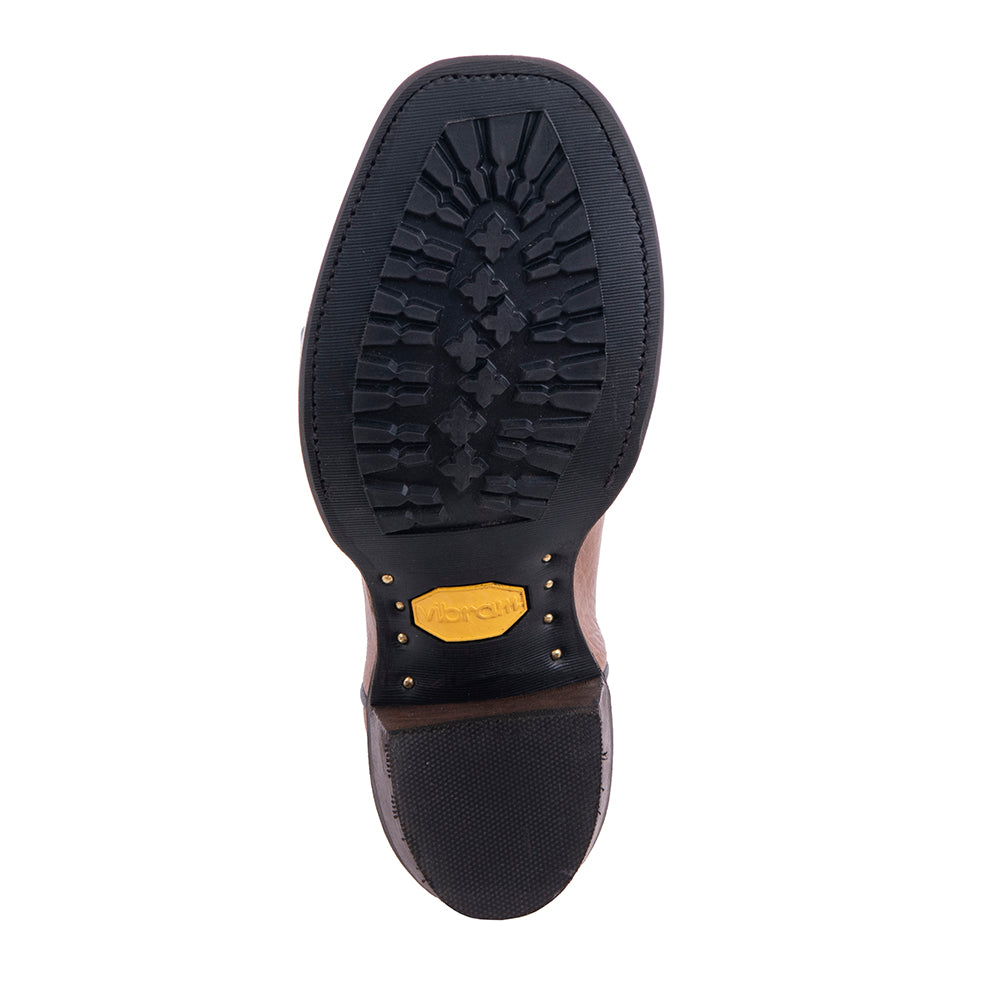 Men's Cowboy 12-2.5 Bourbon Bison/Green Renaisance Crown Sttich MV Sole