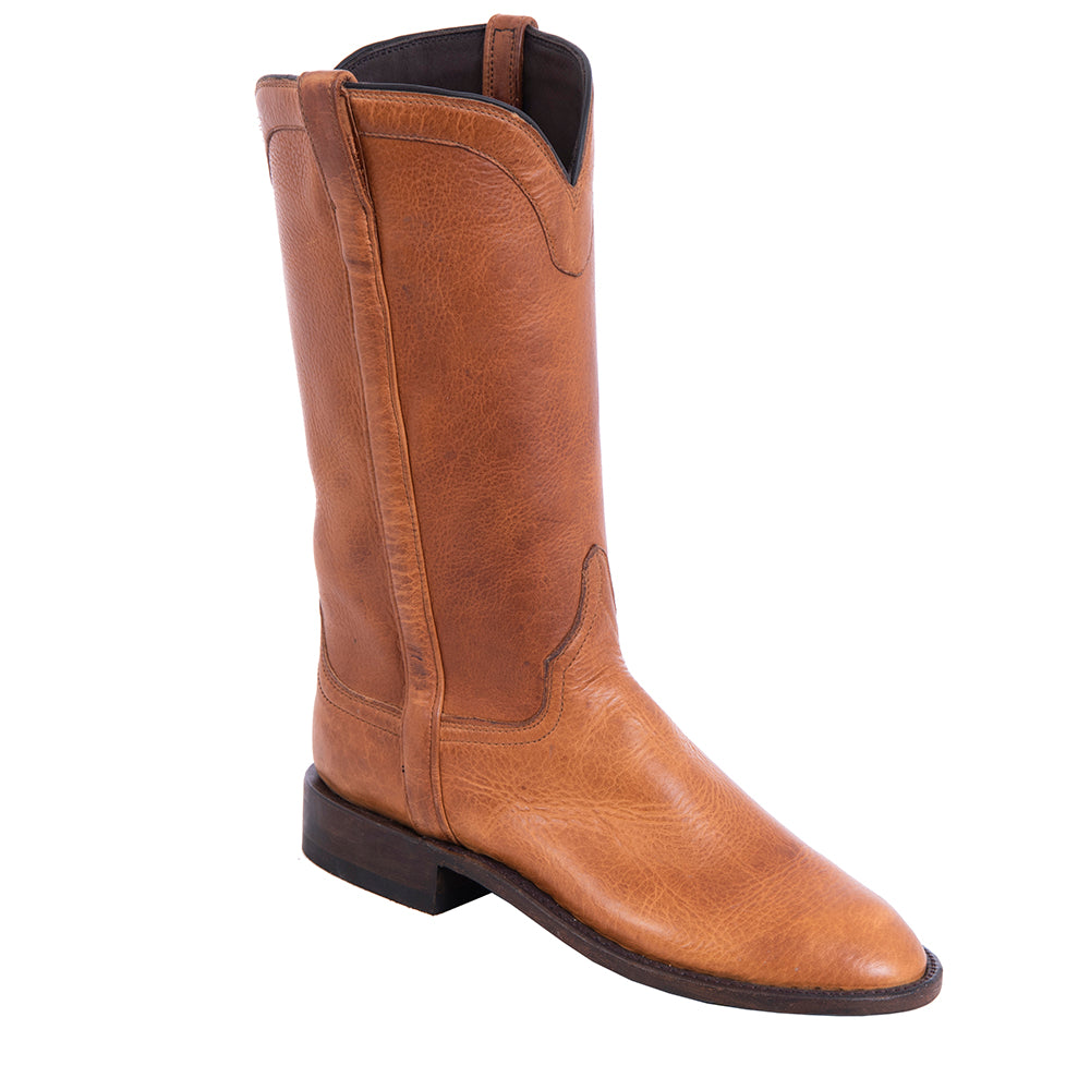 Ladies Cowboy 12-2 Honey Bison Side Seam Covered
