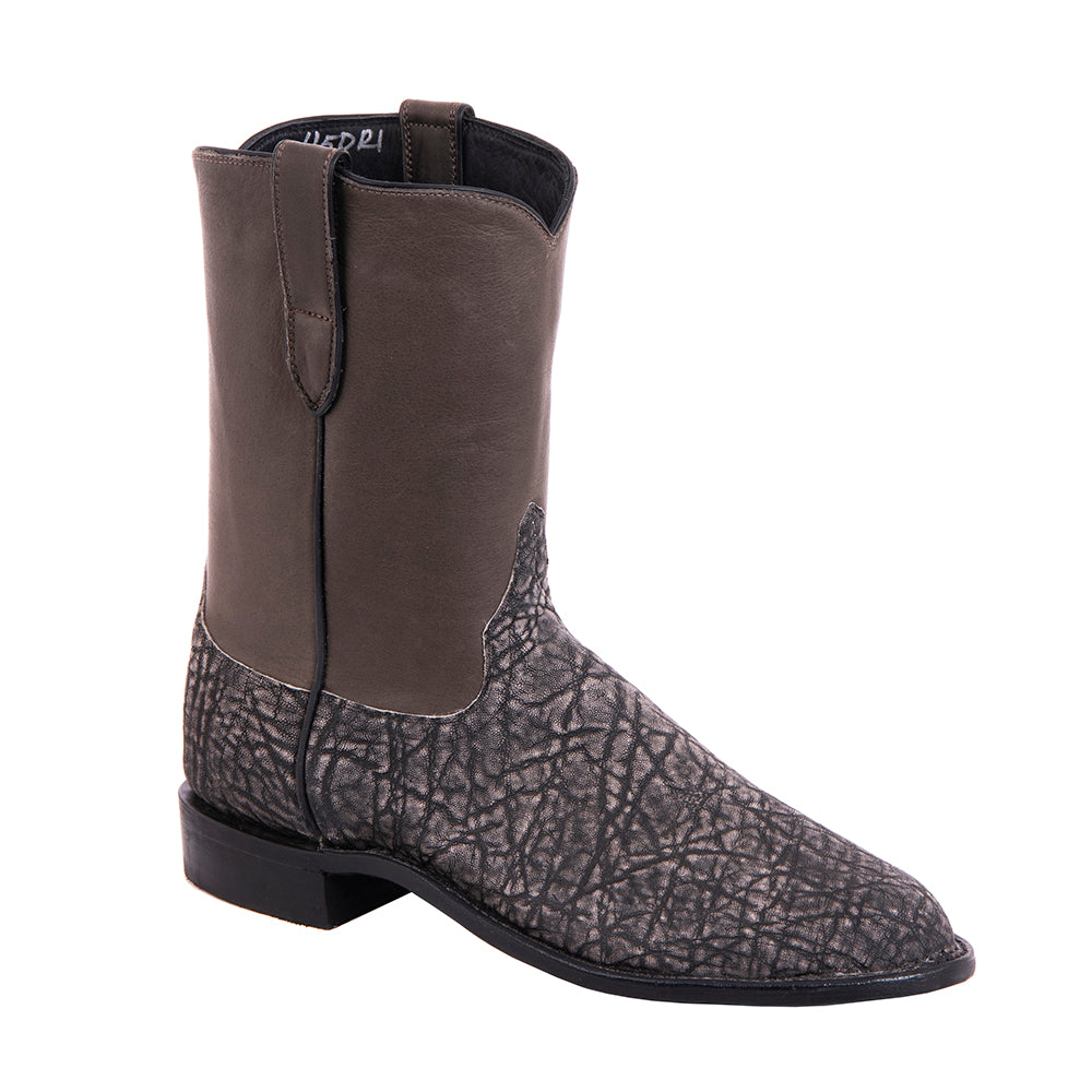 Men's Roper 10-1 Safari Grey Elephant/Grey Aniline
