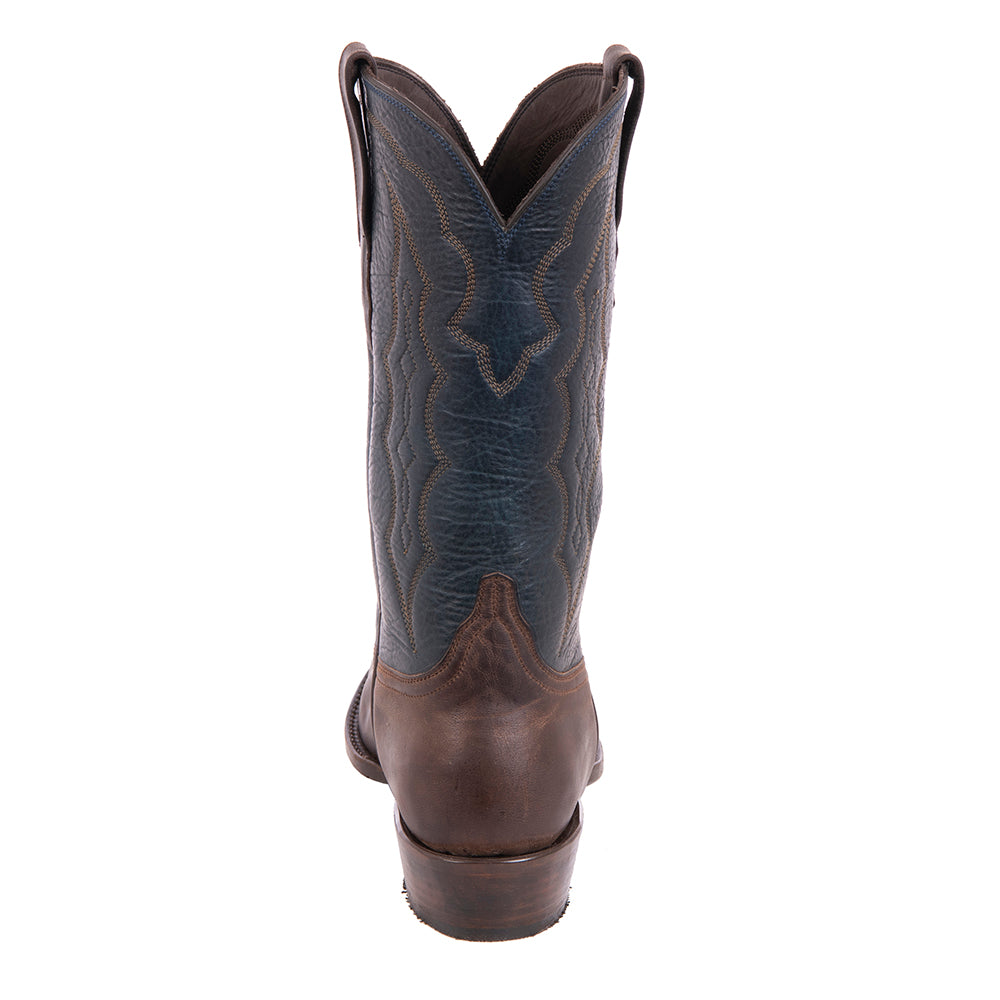 Mens Cowboy 12-2 Canella Goat/Blue Bison w/12-2 FL1 Stitch