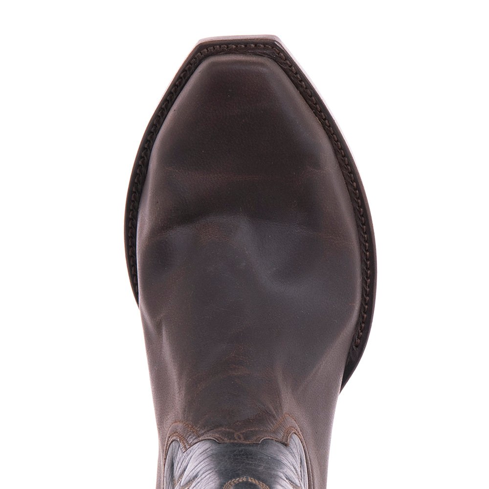 Mens Cowboy 12-2 Canella Goat/Blue Bison w/12-2 FL1 Stitch