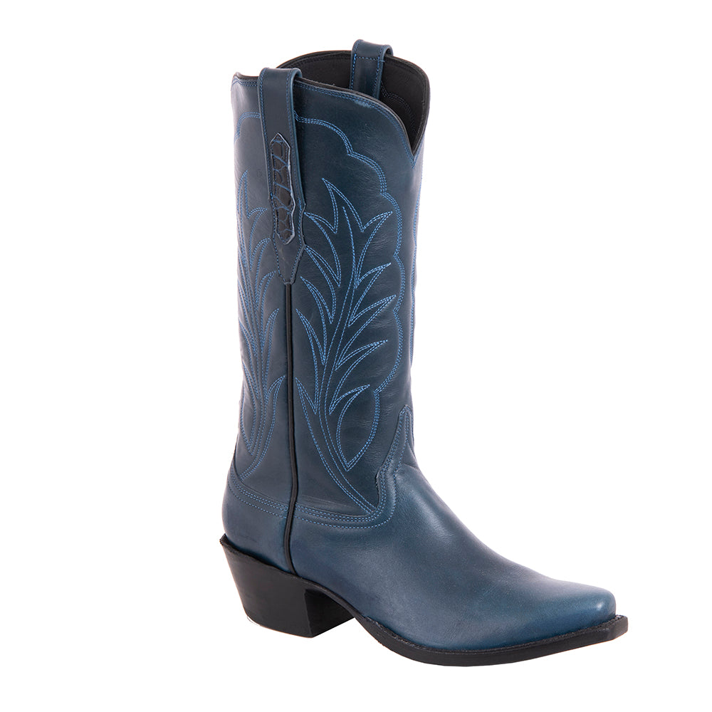 Ladies Cowboy 13-2 Blue Diablo Winn Stitch