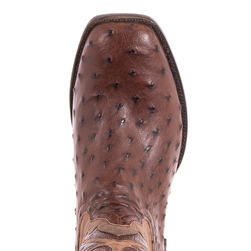 Men's Cowboy 12-2 Kango CC FQ Ostrich/Canella Goat Fern Inlay
