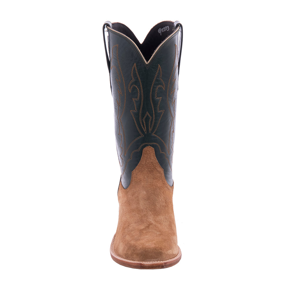 Men's Dunn Boar Green Velvet Cowboy Boot