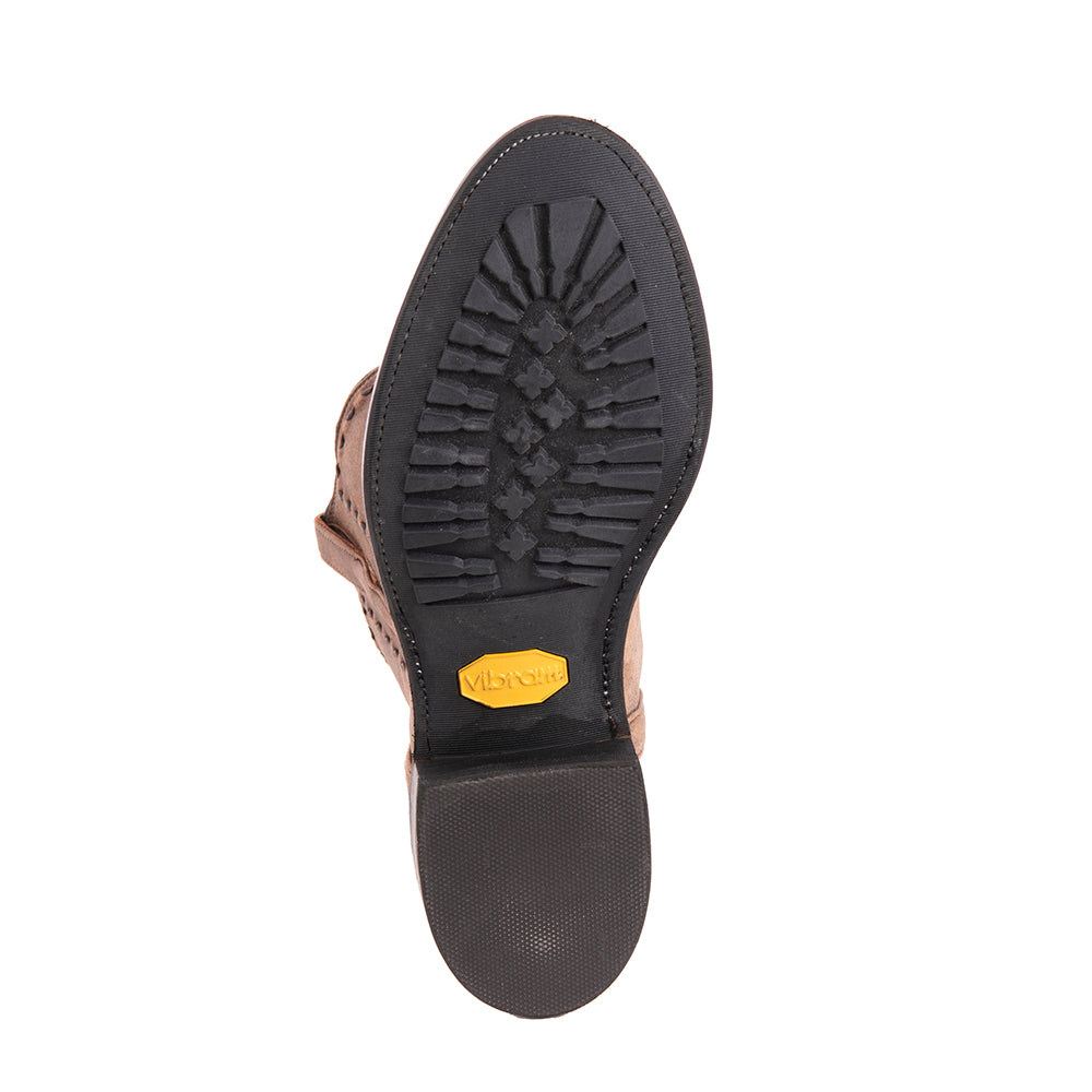 Men's Roper 10-1 Brown Bomber Chocolate Buckstitch