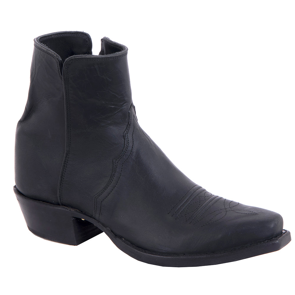 Men's Short Zip Black Mad Dog Goat Toe Bug Mini Vibram