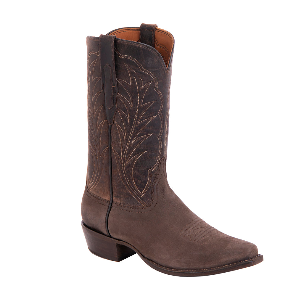 Men's Cowboy 12-2 Chocolate Nubuck/Tobac Goat Winn