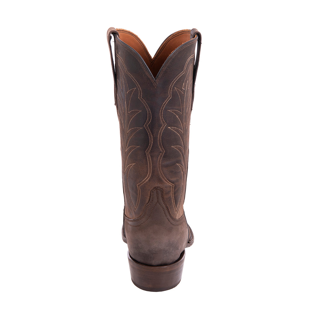 Men's Cowboy 12-2 Chocolate Nubuck/Tobac Goat Winn