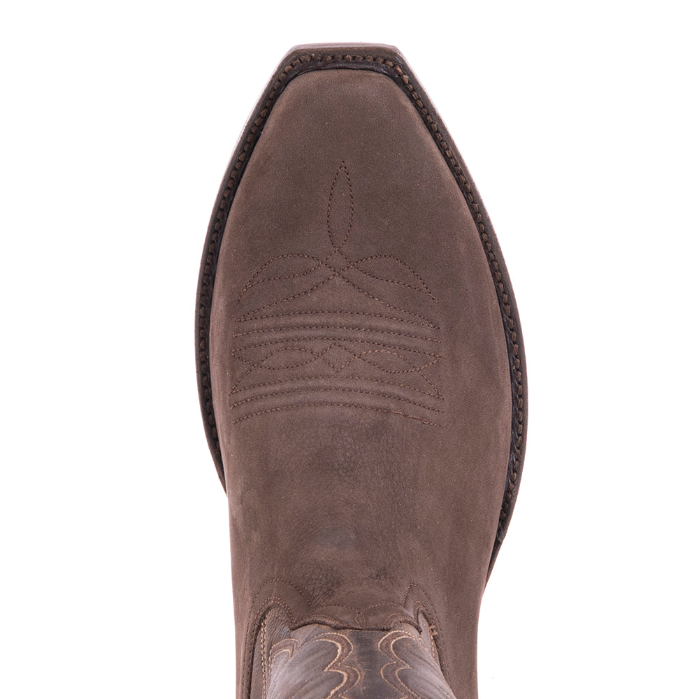 Men's Cowboy 12-2 Chocolate Nubuck/Tobac Goat Winn