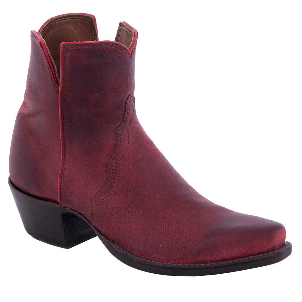 LADIES SHORT RED MADDOG BOOT