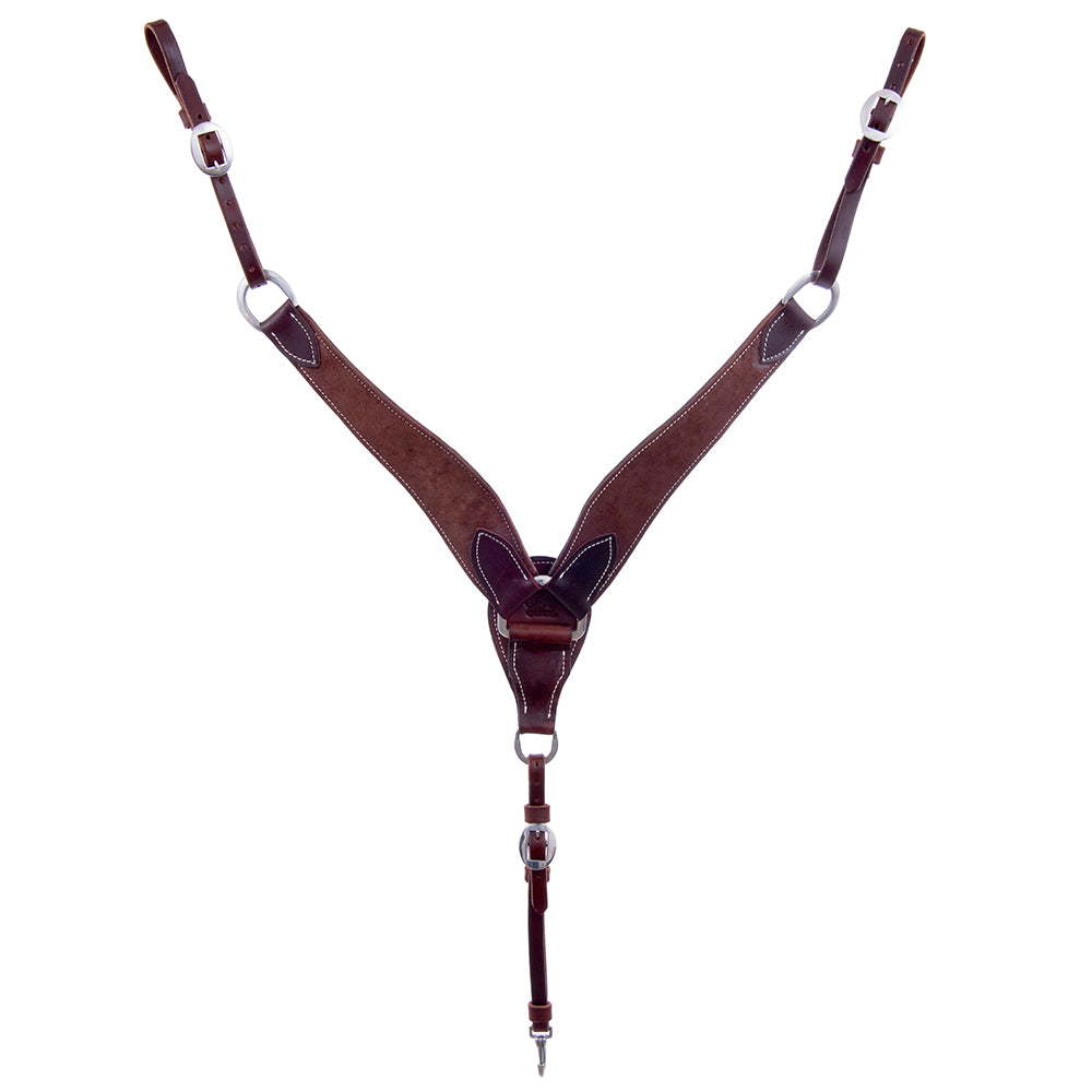 3 Piece Chocolate Roughout Plain Breast Collar