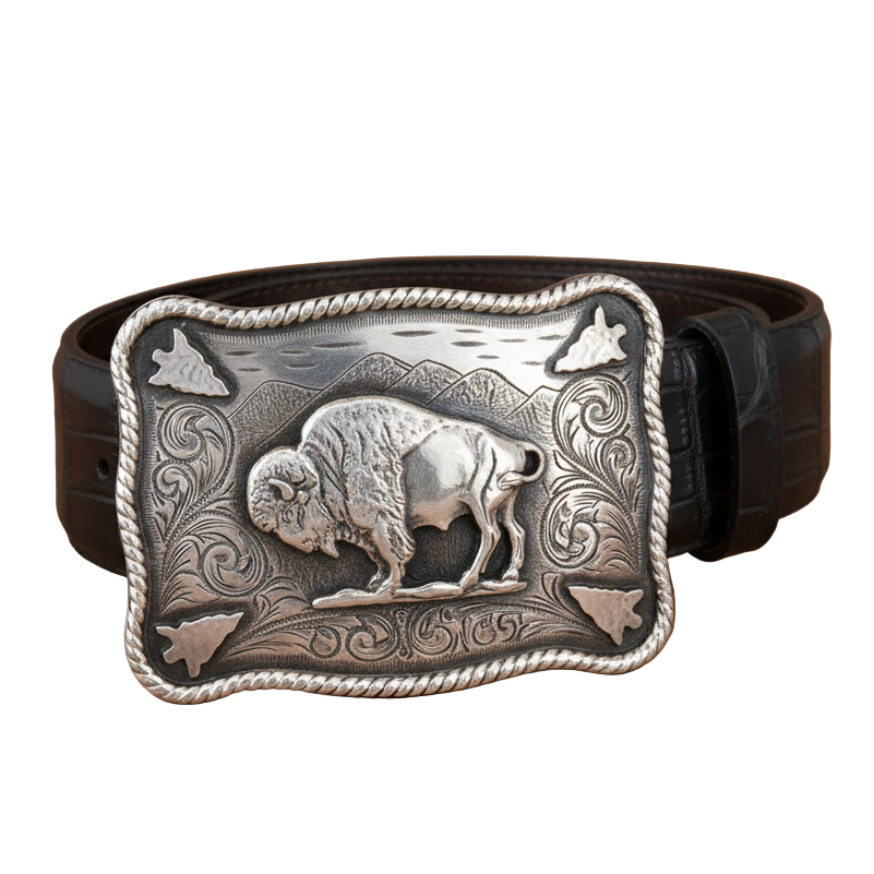 SUNSET TRAILS HENRY MOUNTAIN BUCKLE